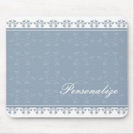 Serene Damask Border Mousepad