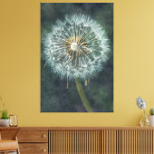 Serene Dandelion Leinwand Art - Zeitloser Natursch (Insitu (Wohnzimmer))
