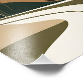 Serene Desert River Fotodruck (Ecke)