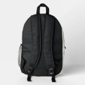 Serene Dragonflies Backpack Bedruckter Rucksack (Rückseite)