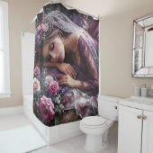 Serene Elegance Duschvorhang (Beispiel)