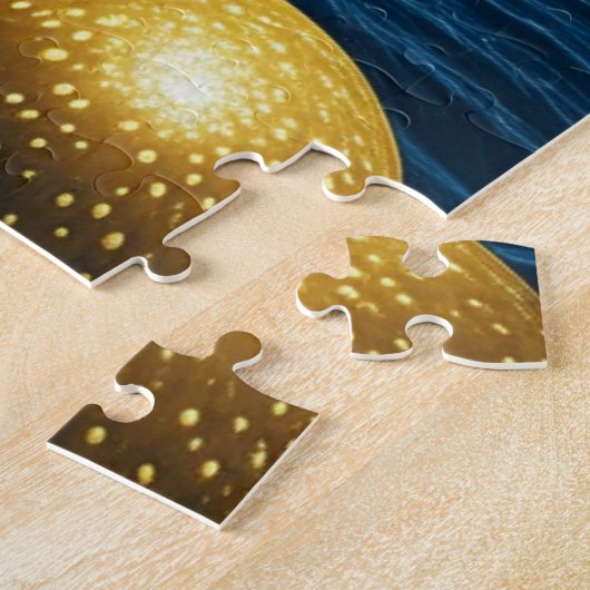 Serene Ethereal Frau unter den Sternen Puzzle (Seite)