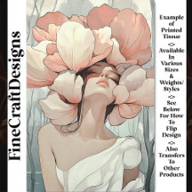 Serene Ethereal Korallen, Creme CC1 Decoupage