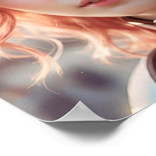 Serene Expression Poster (Ecke)