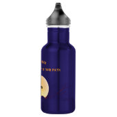 Serene Faith 18oz Blue Zen Bottle Edelstahlflasche (Rechts)