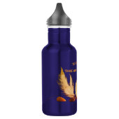 Serene Faith 18oz Blue Zen Bottle Edelstahlflasche (Links)
