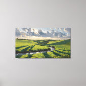 Serene Fields Leinwanddruck (Vorderseite)