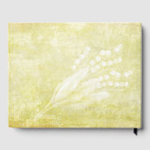 Serene Floral Loss Mother Personalisiert Journal Gästebuch (Rückseite)