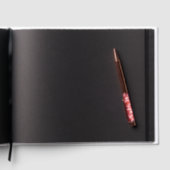 Serene Floral Loss Mother Personalisiert Journal Gästebuch (Innen)