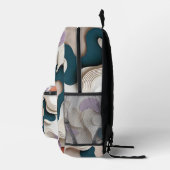 Serene Flow Bedruckter Rucksack (Rechts)