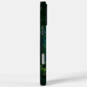 Serene Forest Glade in Morning Light - iPhone Case (Rückseite / Rechts)