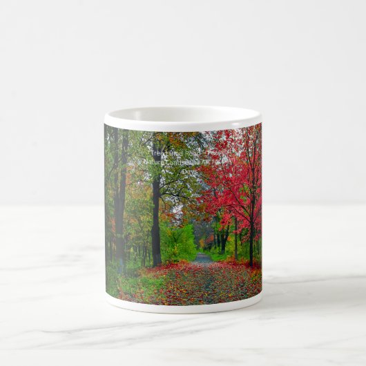 Serene Forest Mug - Coffee Tea Cup Kaffeetasse (Mittel)