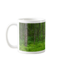 Serene Forest Nature Kaffee Tasse
