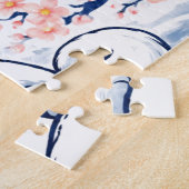 Serene Fox & Mount Fuji – Japanese Spring Puzzle (Seite)