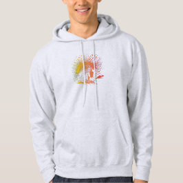 Serene Frauenprofil. Hoodie