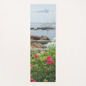 Serene Garden View Ocean Cove Name Yogamatte (Vorderseite)