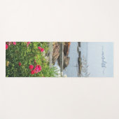 Serene Garden View Ocean Cove Name Yogamatte (Vorderseite (Horizontal))