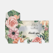 Serene Garden Wreath: Pastel Floral Elegante Geschenkschachtel (Ungefaltet)