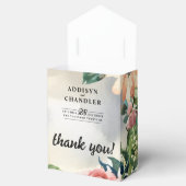 Serene Garden Wreath: Pastel Floral Elegante Geschenkschachtel (Geöffnet)