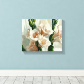 Serene Gladiolus Blooms Leinwanddruck (Insitu (Holzboden))