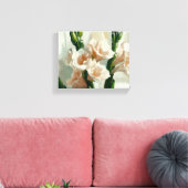 Serene Gladiolus Blooms Leinwanddruck (Insitu (Wohnzimmer))