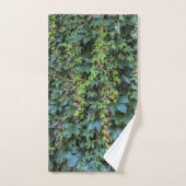 Serene Green Ivy Wall Hanging Vines Pflanze Blätte Badhandtuch Set (Handtuch)