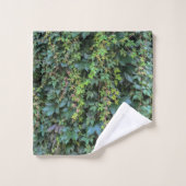 Serene Green Ivy Wall Hanging Vines Pflanze Blätte Badhandtuch Set (Waschlappen)