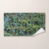 Serene Green Ivy Wall Hanging Vines Pflanze Blätte Badhandtuch Set (Handtuch)