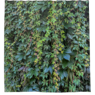 Serene Green Ivy Wall Hanging Vines Pflanze Blätte Duschvorhang