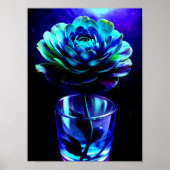 "Serene Green" Poster (Vorne)