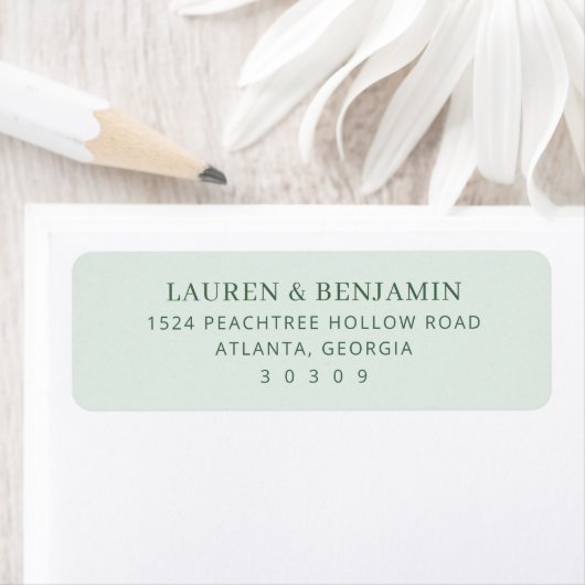 Serene Green Typographic (Insitu)