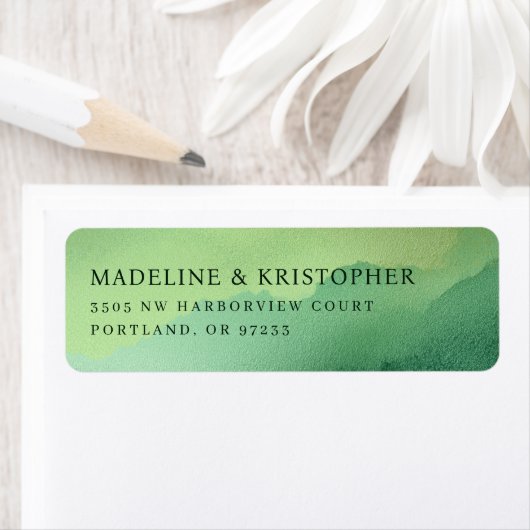 Serene Green Watercolor Gradient (Insitu)