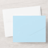 Serene Grüße All In One Einladung (Rückseite)