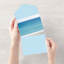 Serene Grüße All In One Einladung