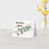 Serene Healing: Hol dir bald eine gute Grußkarte Karte (Gelbe Blume)