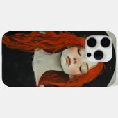 Serene Hexe Handy Case, Redhead Hexenkunst Case-Mate iPhone Hülle (Rückseite (Horizontal))