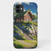 Serene Hilltop Cabin Retreat Case-Mate iPhone Hülle (Rückseite)