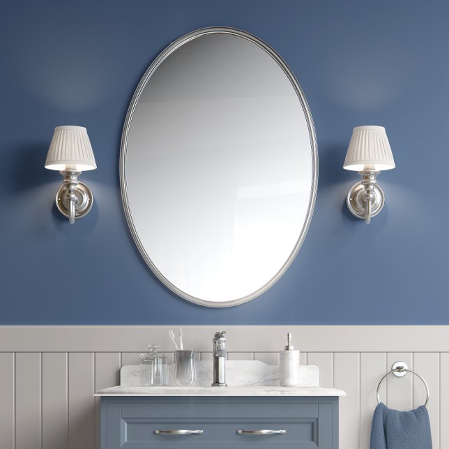 Serene Horizon - Cornflower Blue - Minimalistisch Tapete (Serene Horizon - Cornflower Blue - Minimalist)