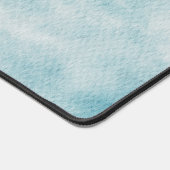 Serene Horizon Dreams Watercolor Blue & White Schreibtischunterlage (Ecke)