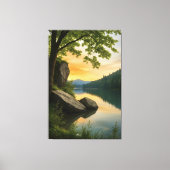 Serene Horizon Leinwanddruck (Vorderseite)