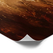 Serene Horizon Poster (Ecke)