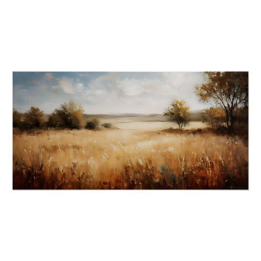 Serene Horizon Poster (Vorderseite)