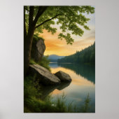 Serene Horizon Poster (Vorne)