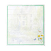 Serene Hütte Notizblock (Vorderseite)