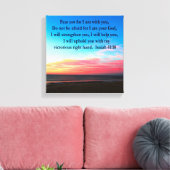 SERENE ISAIAH 41:10 SONNENRISE FOTO LEINWANDDRUCK (Insitu (Wohnzimmer))