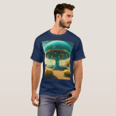 Serene Jellyfish Tranquility T - Shirt (Vorne ganz)