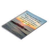 SERENE JEREMIAH 29:11 SUNRISE NOTIZBLOCK (Linke Seite)