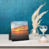 SERENE JOHN 3:16 SONNENRISE-FOTO FOTOPLATTE (InSitu)