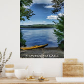 Serene Kayak am Newfound Lake Poster (Küche)