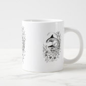 Serene Koi Pond Jumbo Tasse Design (Rechts)